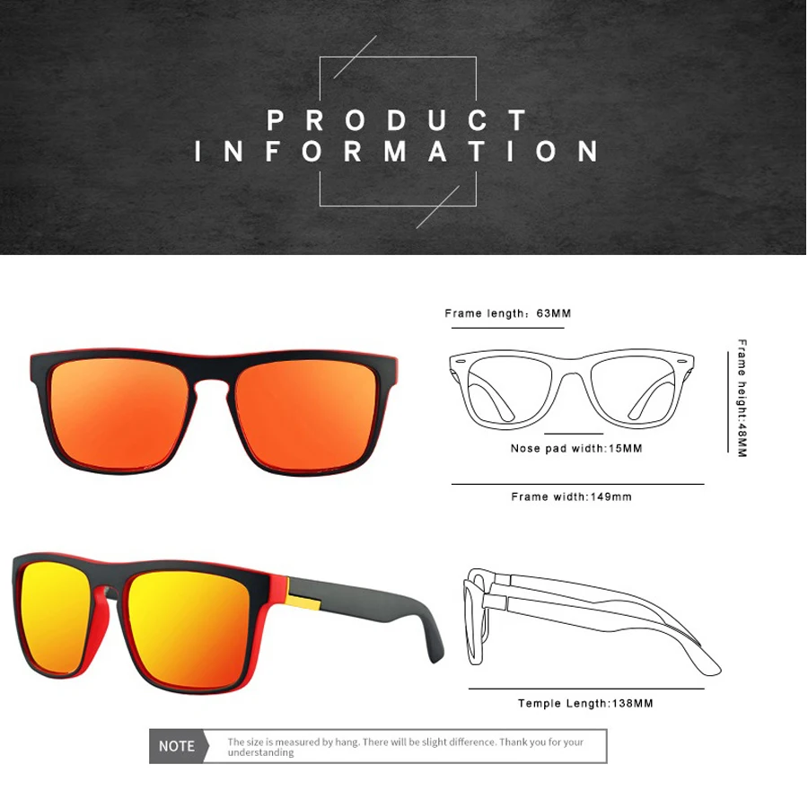 Men's Sports Sunglasses Anti-Glare UV400 Eyewear